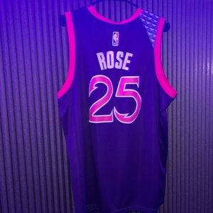 Derrick Rose Prince Edition jersey. Nike. MN Timberwolves.